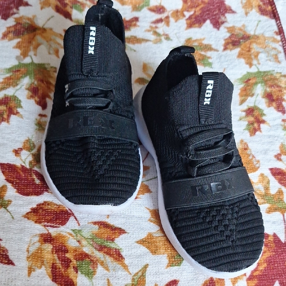 RBX Kids Black Sneakers